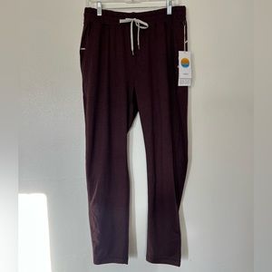 Vuori Mens Large Oxblood Heather Pant
